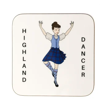 Highland Dancer Coaster