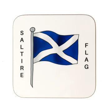 Saltire Flag Coaster