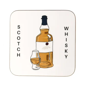 Scotch Whisky Coaster