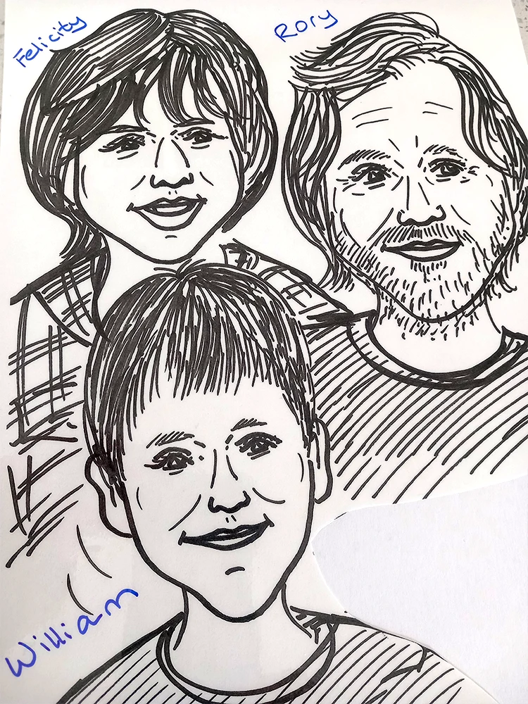 Family charicture